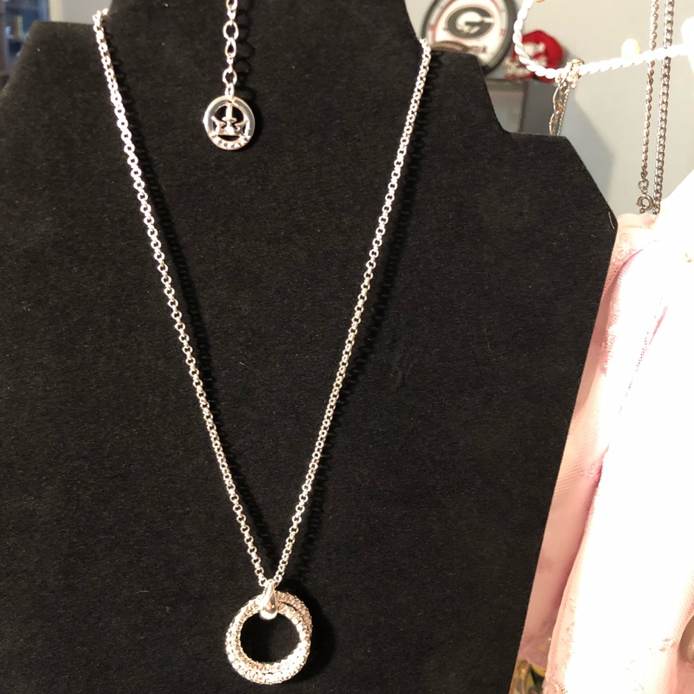 Beautiful TriFari Silver Tone Necklace